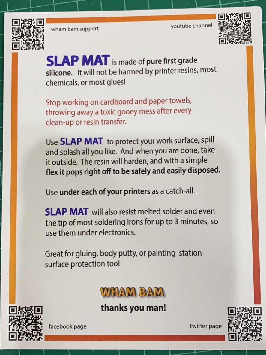SLAP Mat จาก Whambam... - บริษัท ที เมค ทรีดี จำกัด