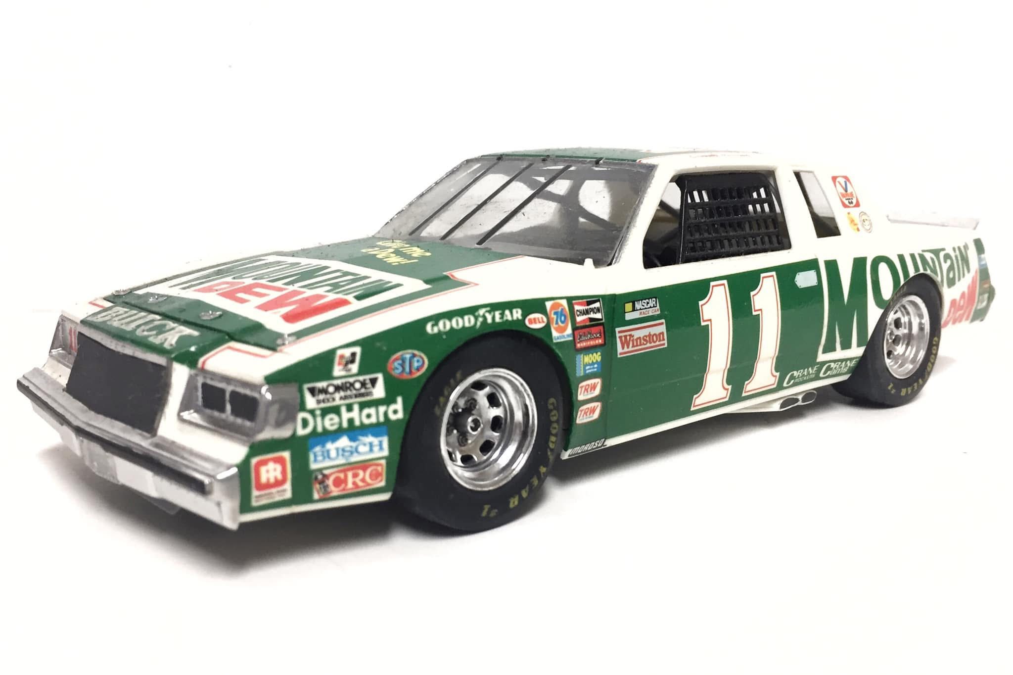 Dw's Mountain Dew Buick Regal model car