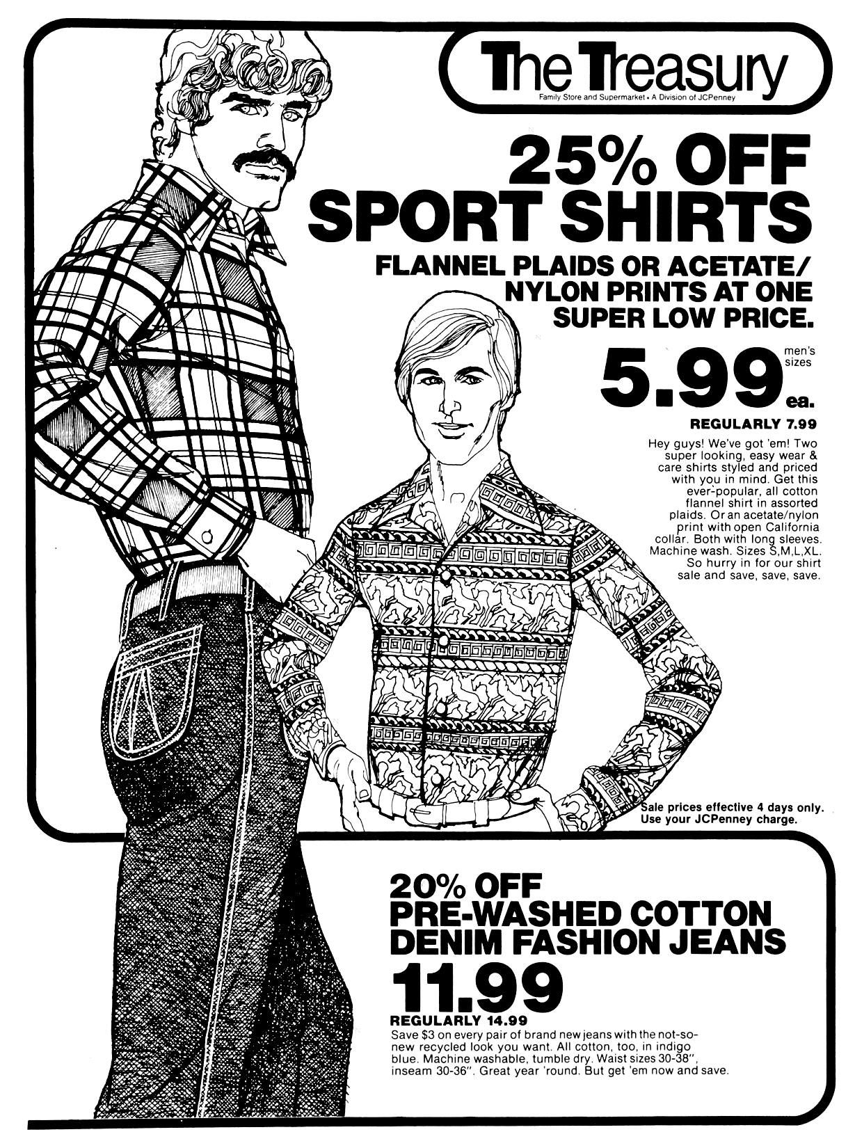 The JCPenney catalog ad for Gaucho