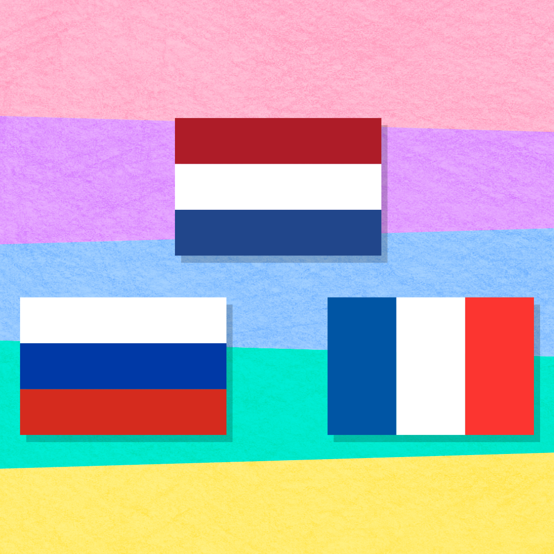 JunyTony - Which countries' flags are these? There are so many similar ...