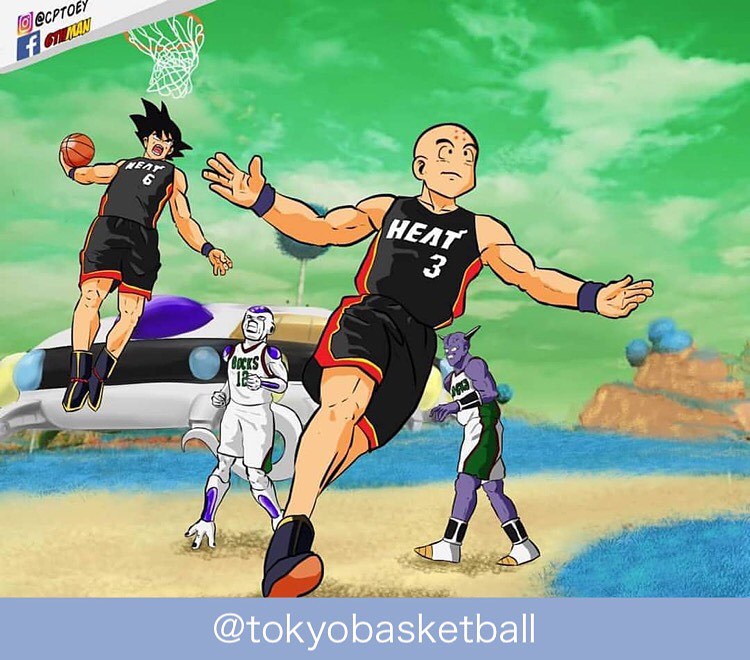 バスケットボール（Basketball) - #ドラゴンボール #nba バージョン 