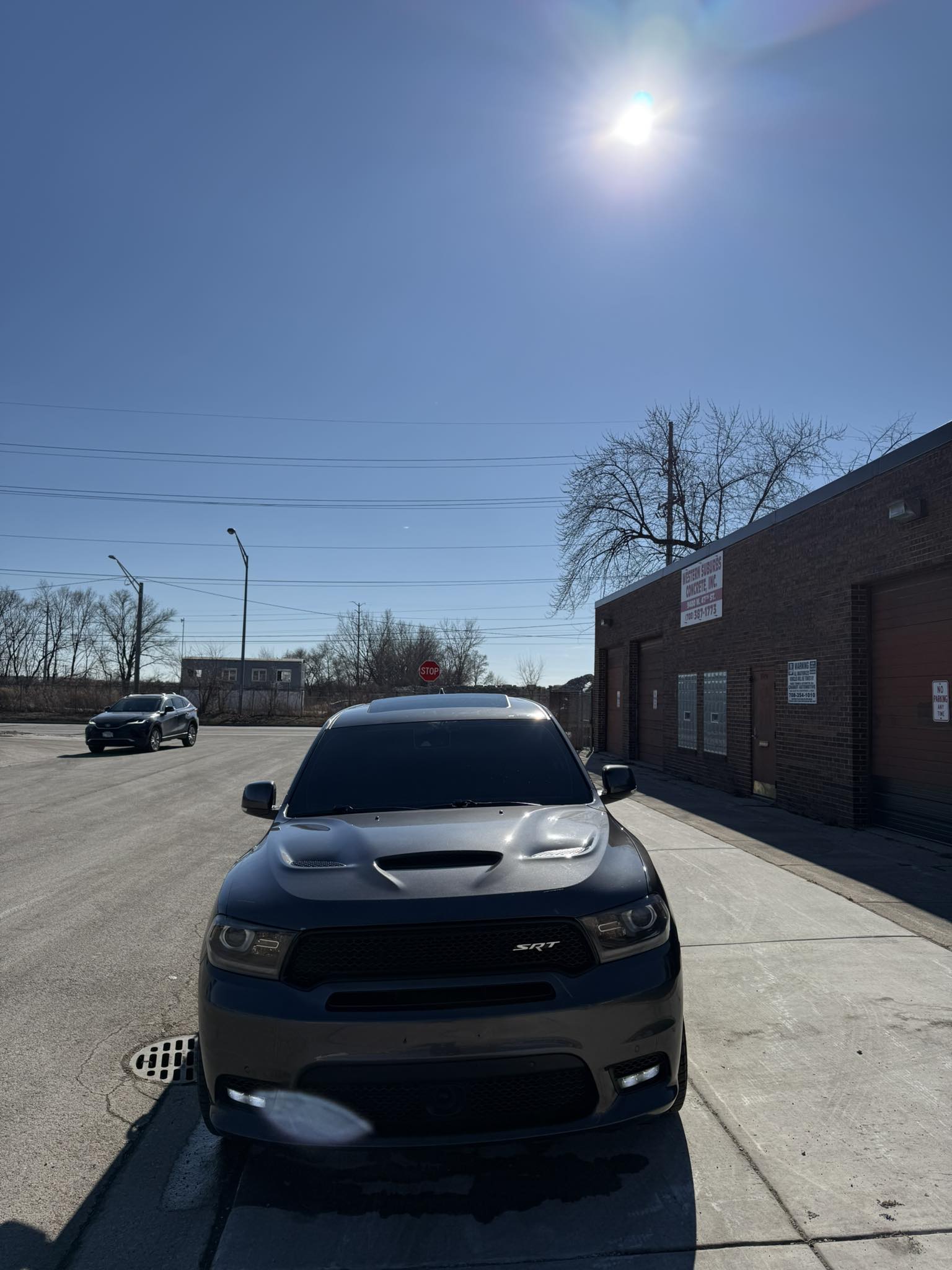 Glossy Black Front Bumper Lip & Side Skirt Splitter Kit For Dodge Durango SXT R/T SRT