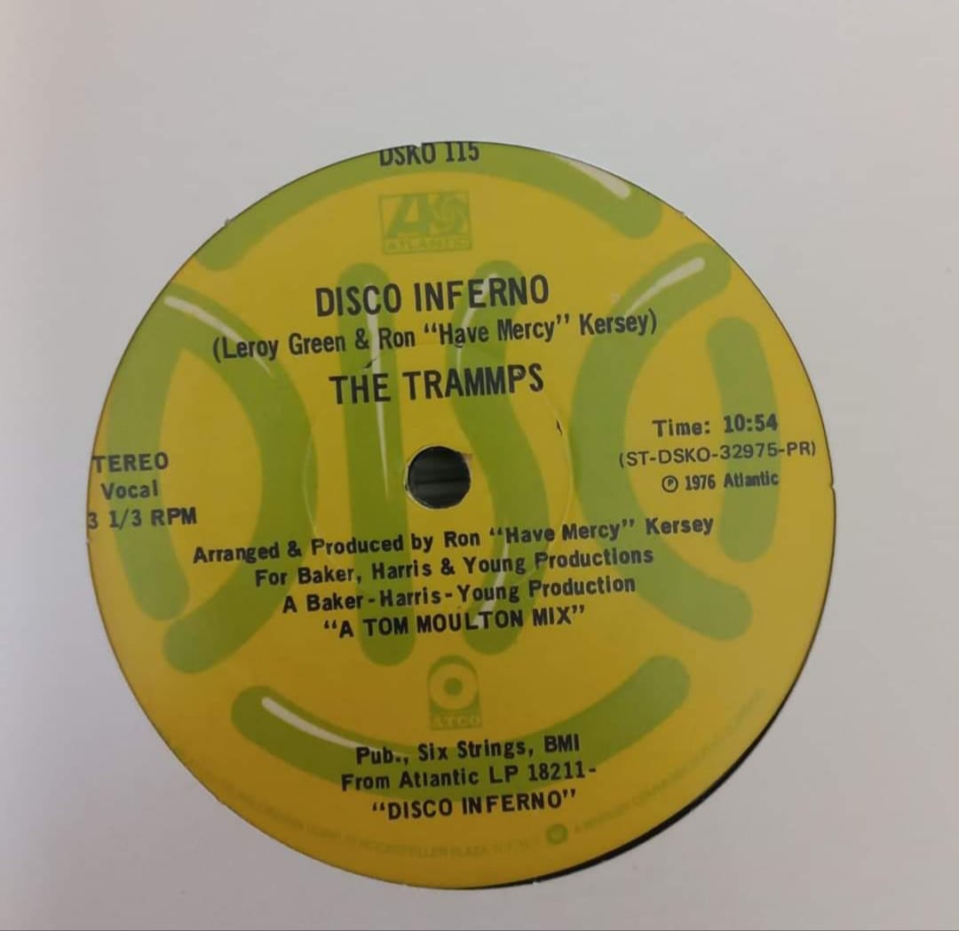 MC Rockin' Rusty Stone from The Trammps - Golden Fleece Records