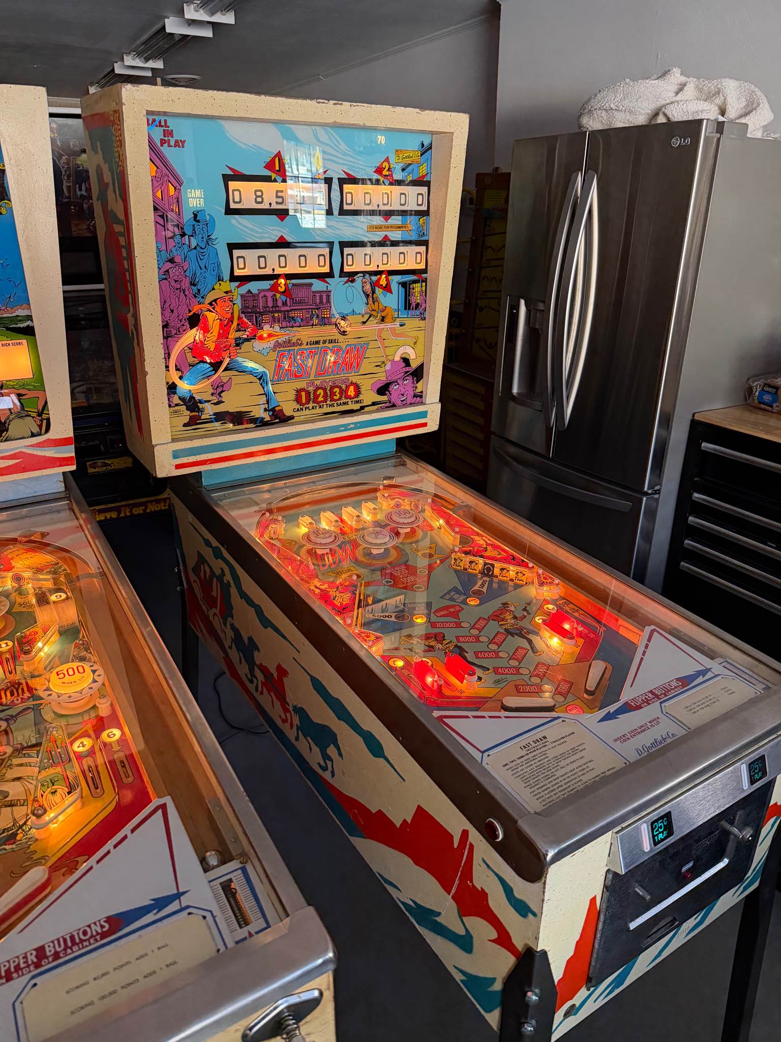 Fast Draw Pinball Machine - Slot Machines - Stoughton, Wisconsin ...