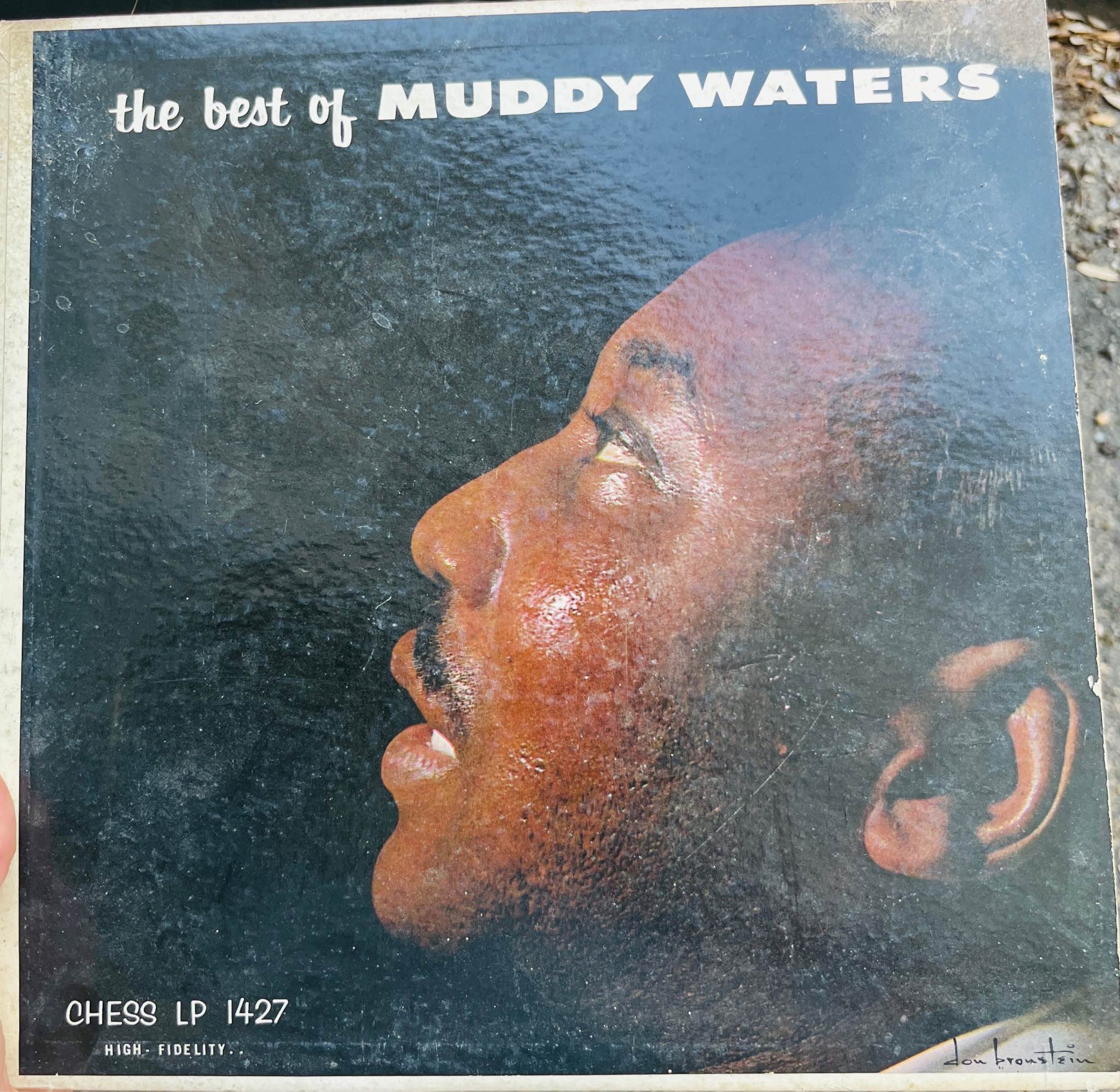 Original pressing of “The Best of Muddy Waters” on Chess Records