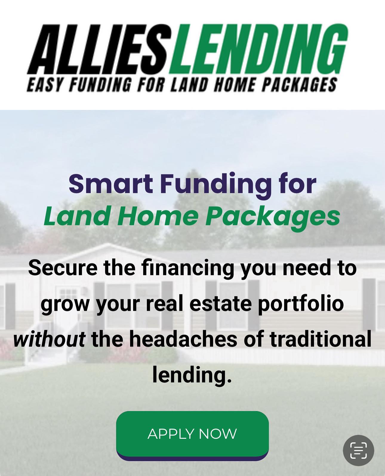Land Home Package Operators by Chris Rood | Allies Lending is back open ...