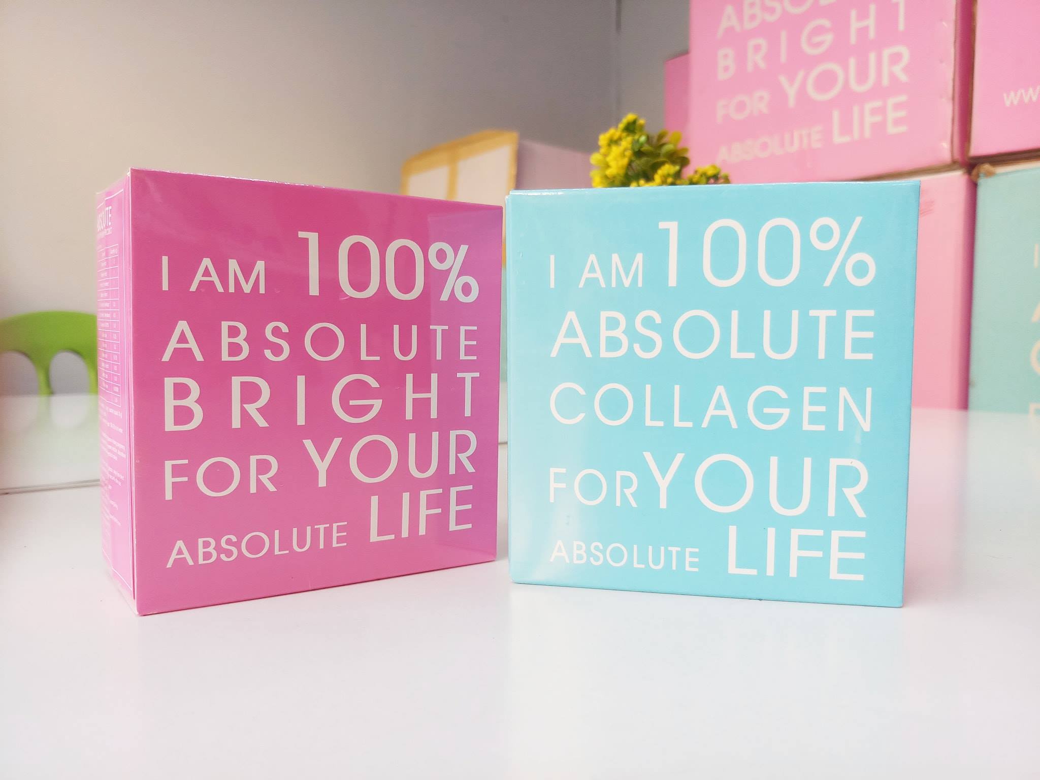 #ช่วงนี้หน้าพังฟังทางนี้ 💙💗ดูโอ้ผิวสวย ABSOLUTE collagen + ABSOLUTE ...