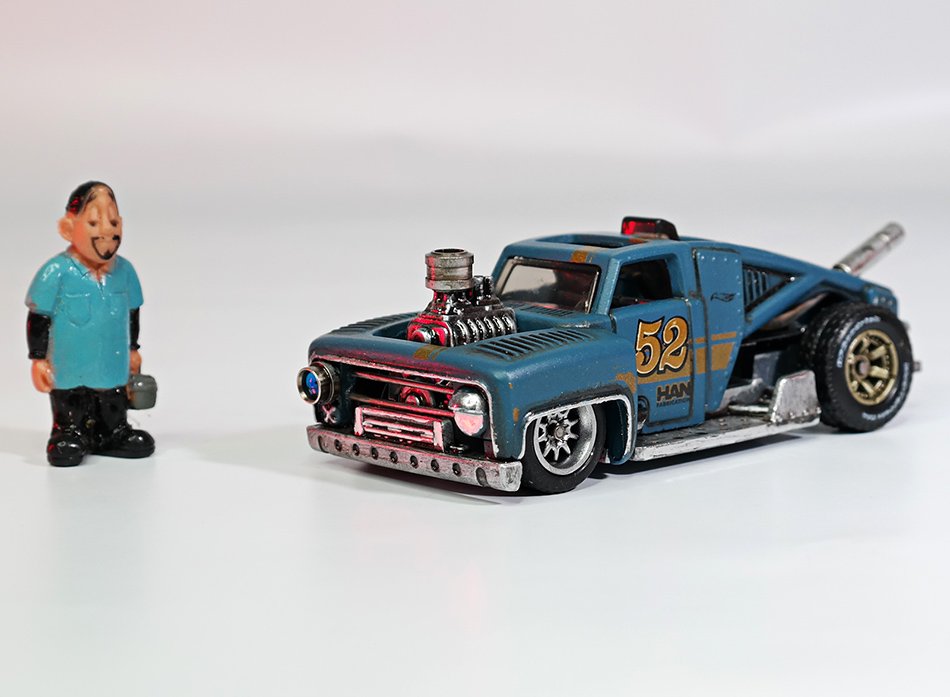 Hot Wheels 1/64 Erikenstein Rod - Édition Exclusive Kroger USA #3/5 Avec Sticker Scellé