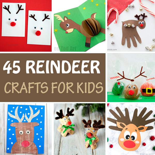 42 EASY REINDEER CRAFTS - Perfect... - One Little Project | Facebook