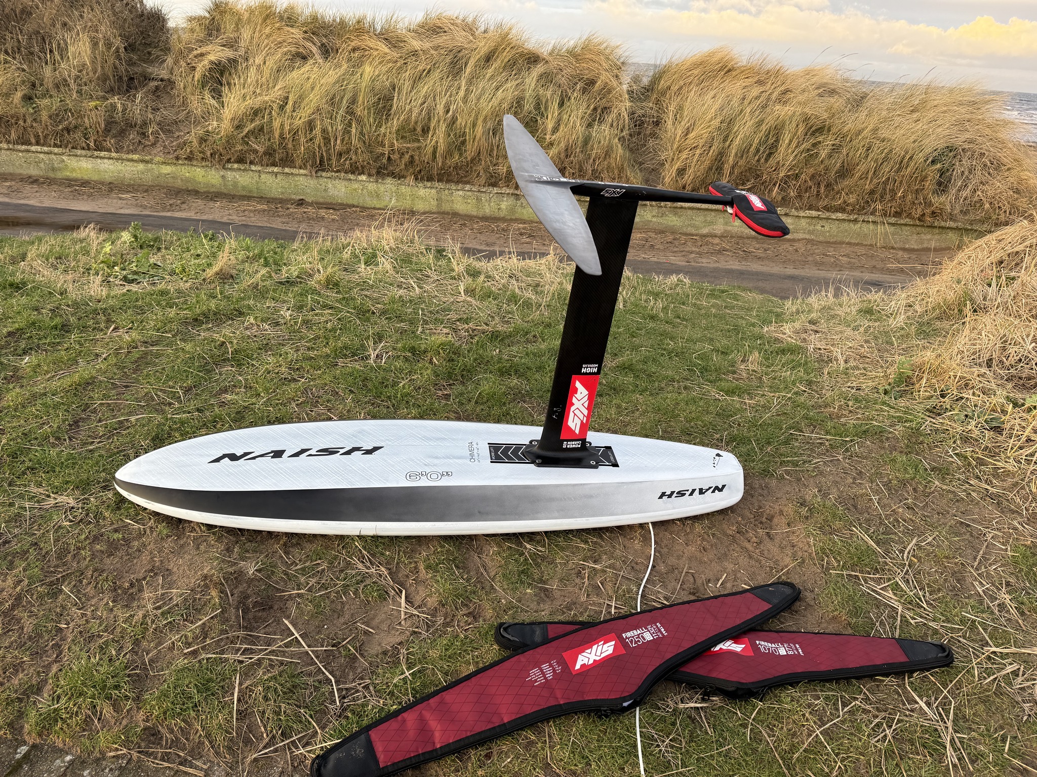 45L wing / parawing midlength board full carbon 3.5 kg
