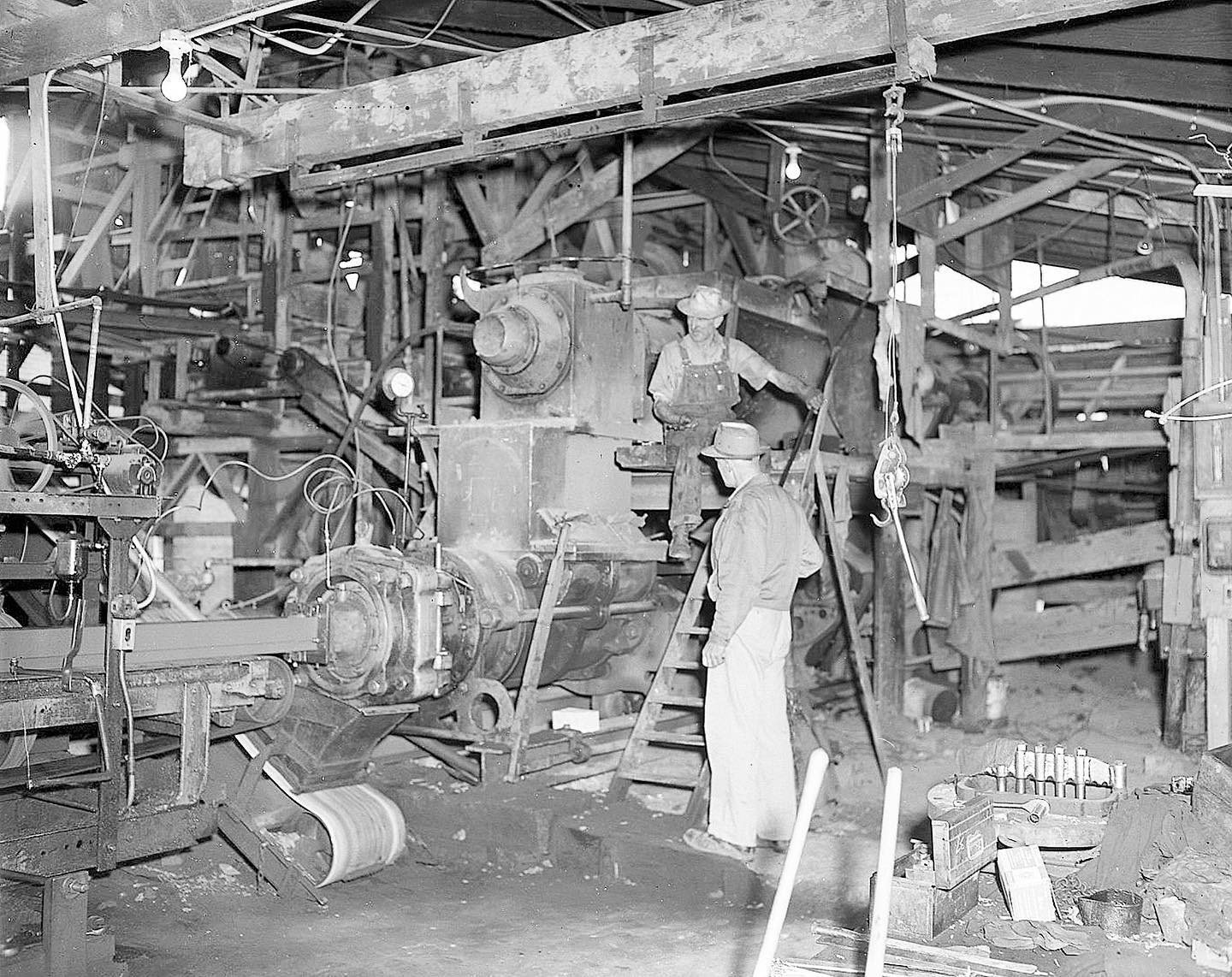 Forgotten Oregon | Willamina Brick plant, 1959 | Facebook