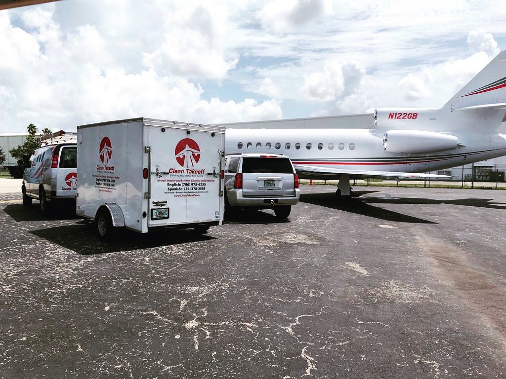 Clean Takeoff - The Florida’s sun doesn’t stop us. Blessed...