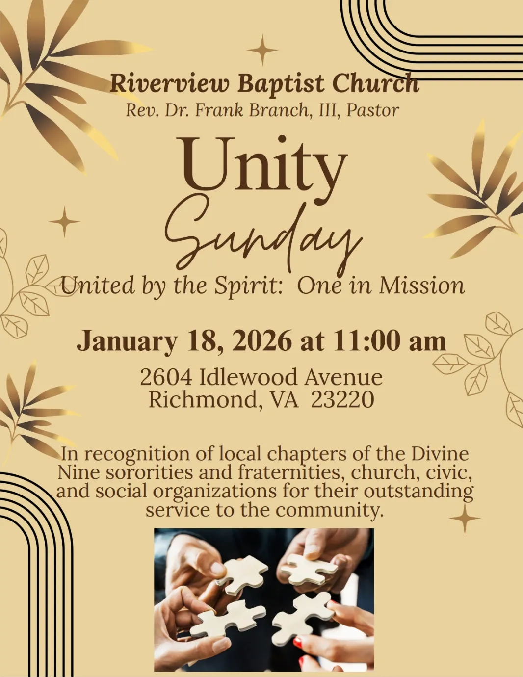 Unity Sunday