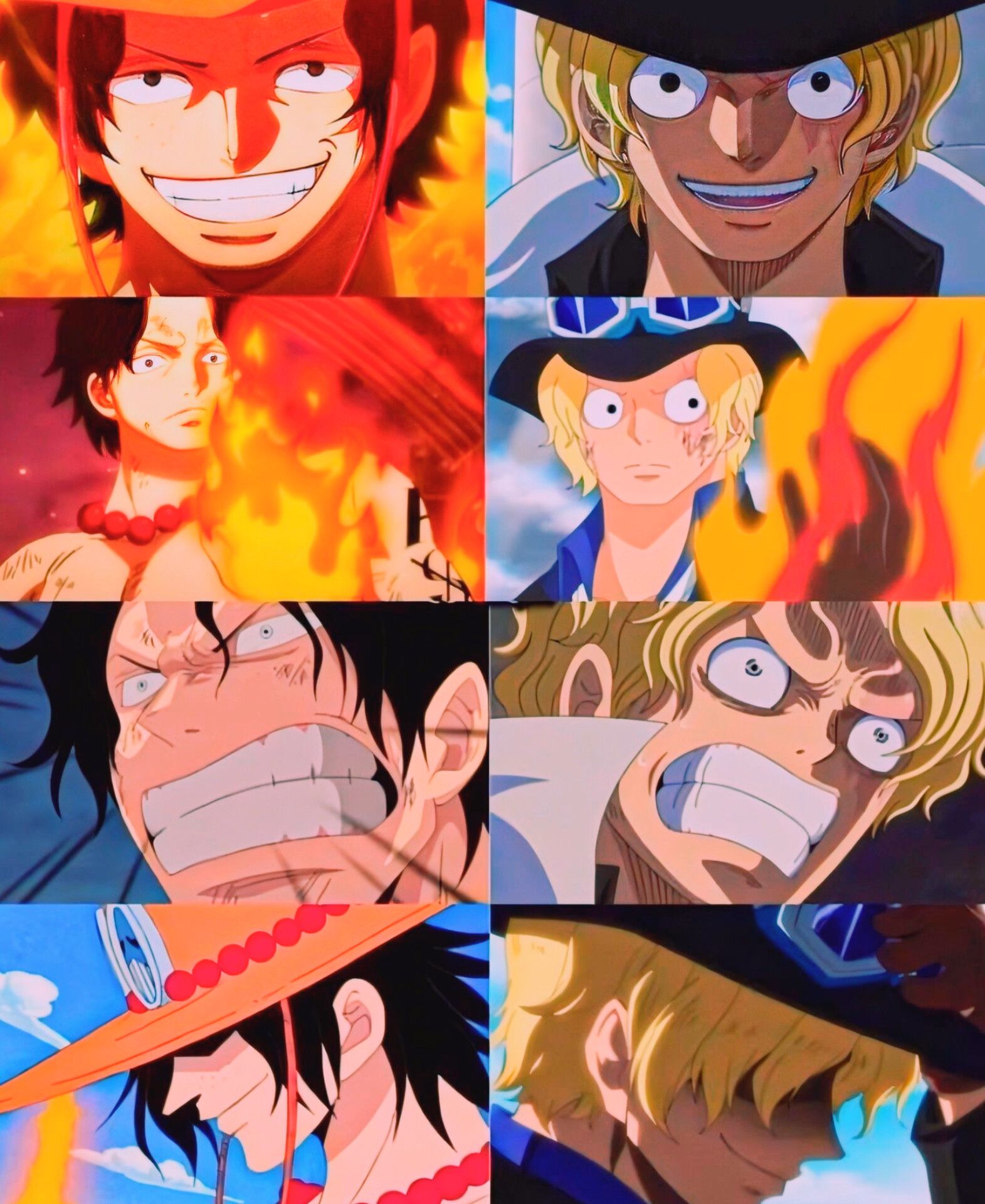 Brothers ❤️ 🥹 ＃ルフィ ＃ワンピース #OnePiece #onepieceanime