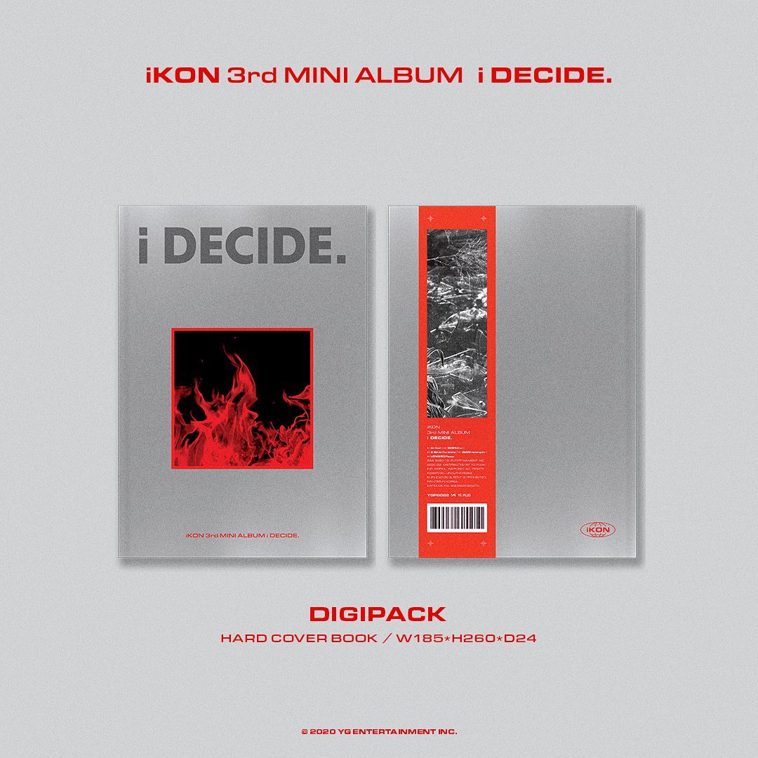 iKON 3rd MINI ALBUM [i DECIDE] 아이콘의 새 미니앨범 'i DECIDE