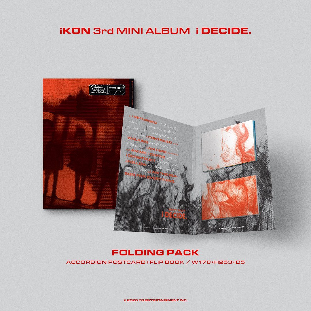iKON 3rd MINI ALBUM [i DECIDE] 아이콘의 새 미니앨범 'i DECIDE
