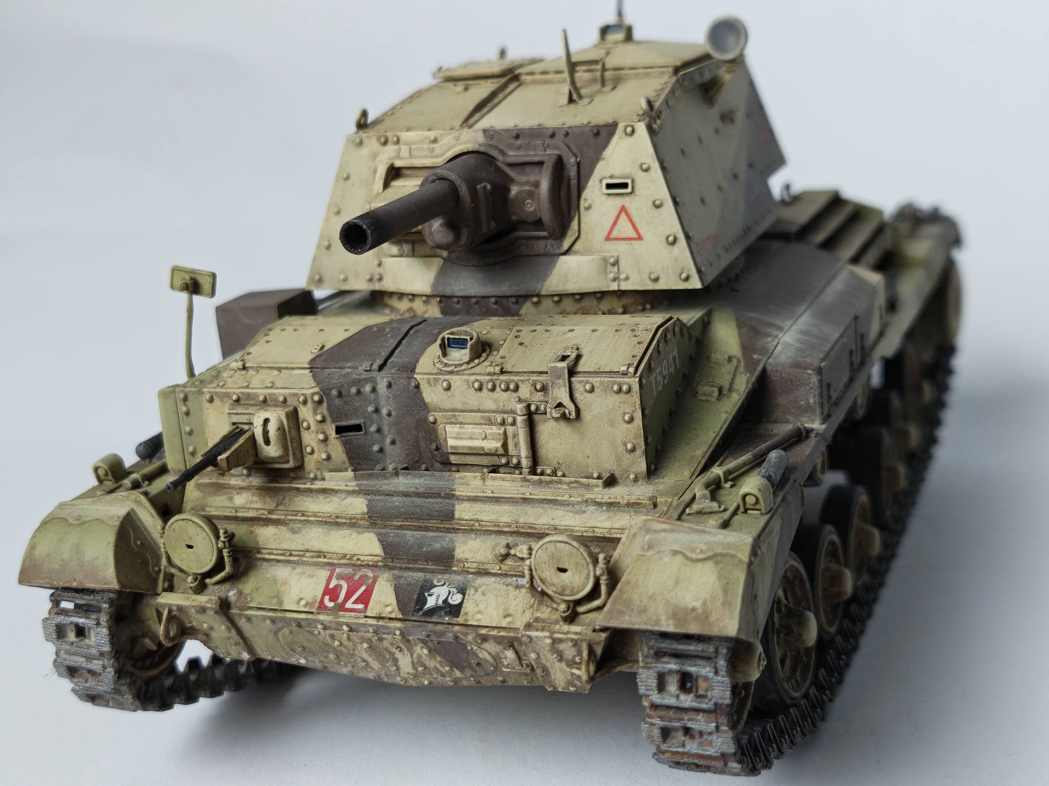 Captured British Bronco CB35027 A13 Cruiser Tank Mk. II CT Mk.IV