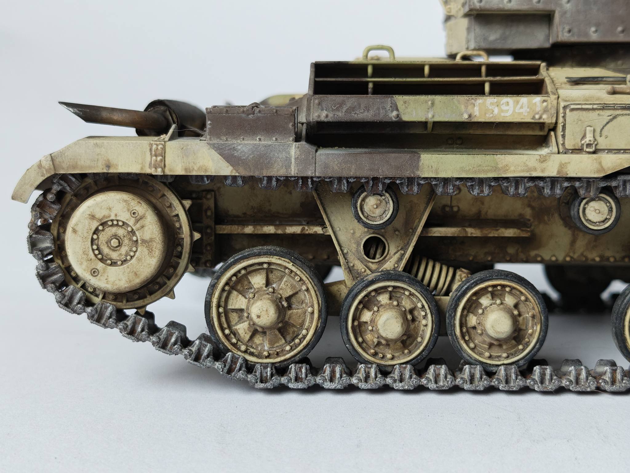 Captured British Bronco CB35027 A13 Cruiser Tank Mk. II CT Mk.IV