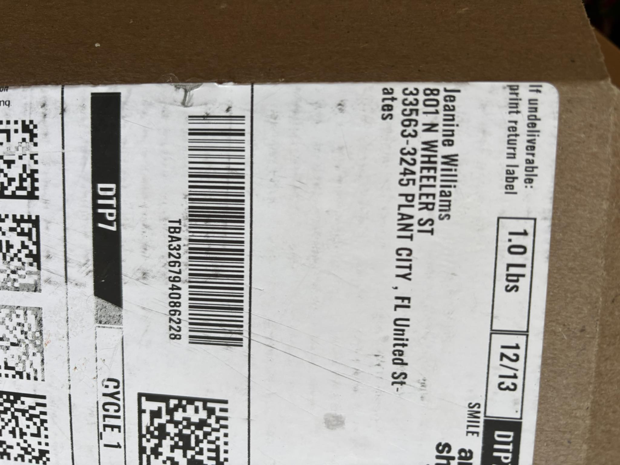 Plant City lost/found packages, things and/or stuff | Facebook