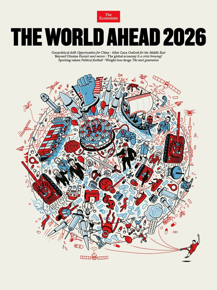 The Economist The World Ahead 2026 (Full Color Edition