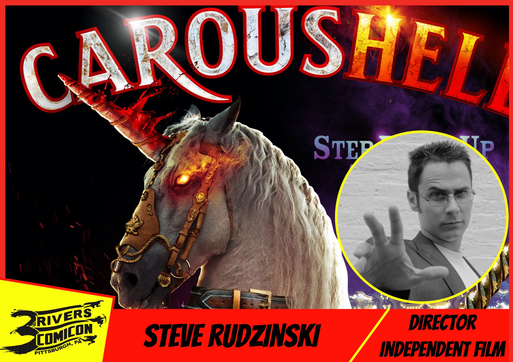 Guest Announcement: Steve Rudziniski... - 3 Rivers Comicon | Facebook