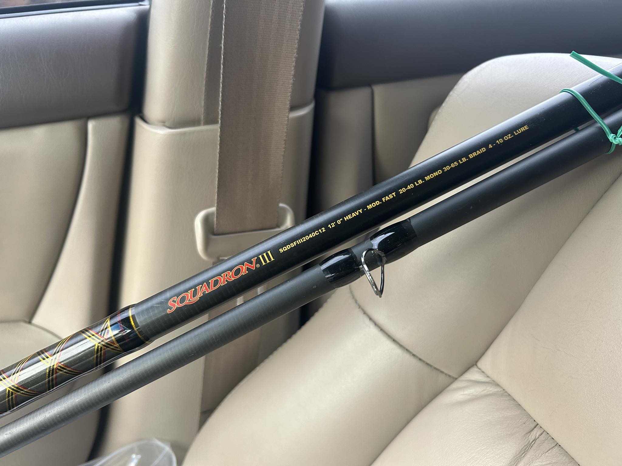 Custom Rod Builders | So I’ve got this 12 ft 2 piece Penn rod I snagged ...