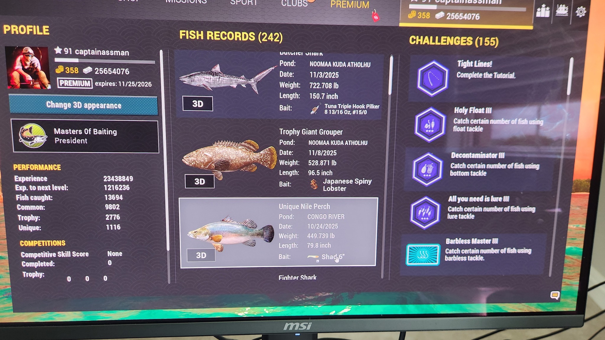 Fishing Planet | Fishing Planet my Nile perch as you can see by one of ...