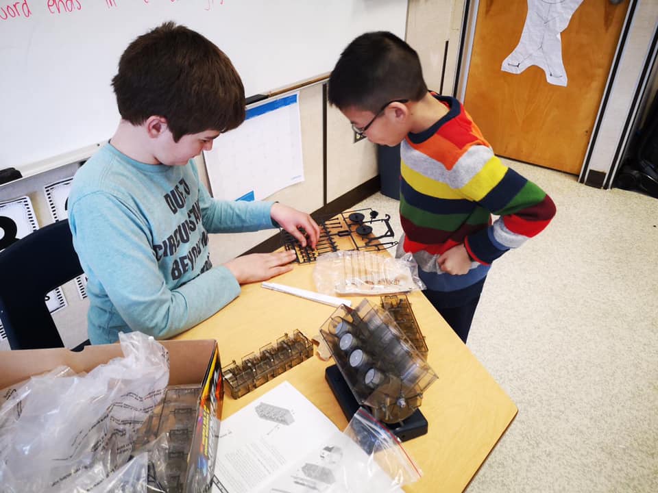 Learning about simple machines... - Peace Christian School