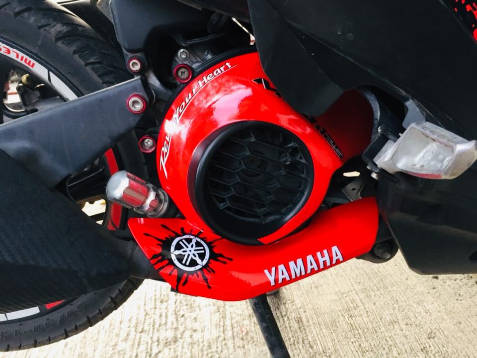 Sticker Master Mio I 125 Fan Cover And Heatguard Decals