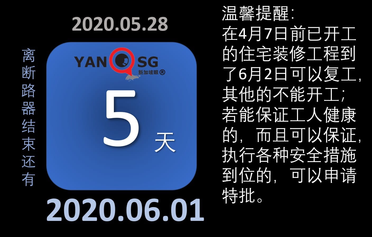 早安 新加坡 期待重启 注意安全 Stayhome Covid19 新加坡眼singapore Eye Facebook