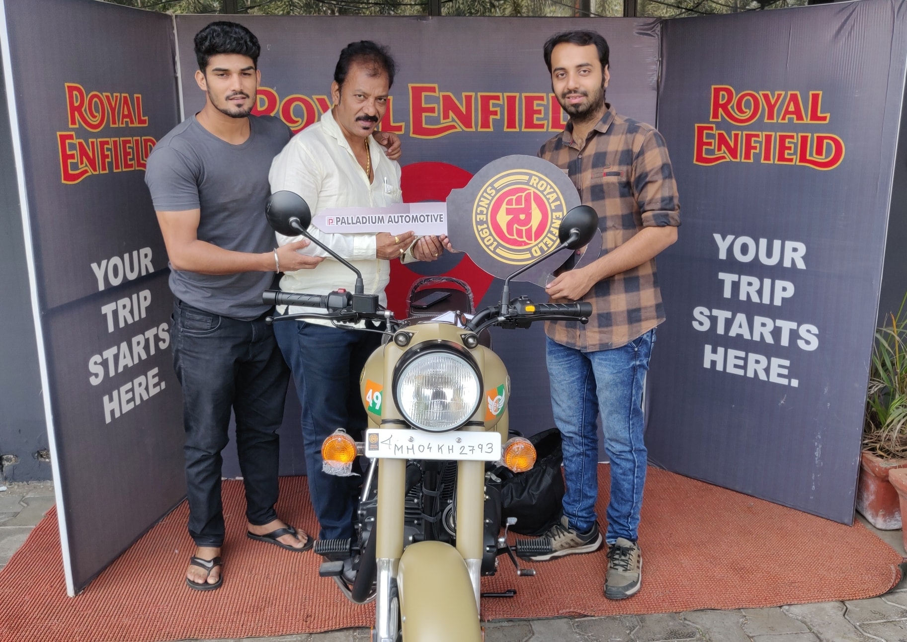 Congratulations Mr. PRITAM RANA... - Palladium Royal Enfield | Facebook