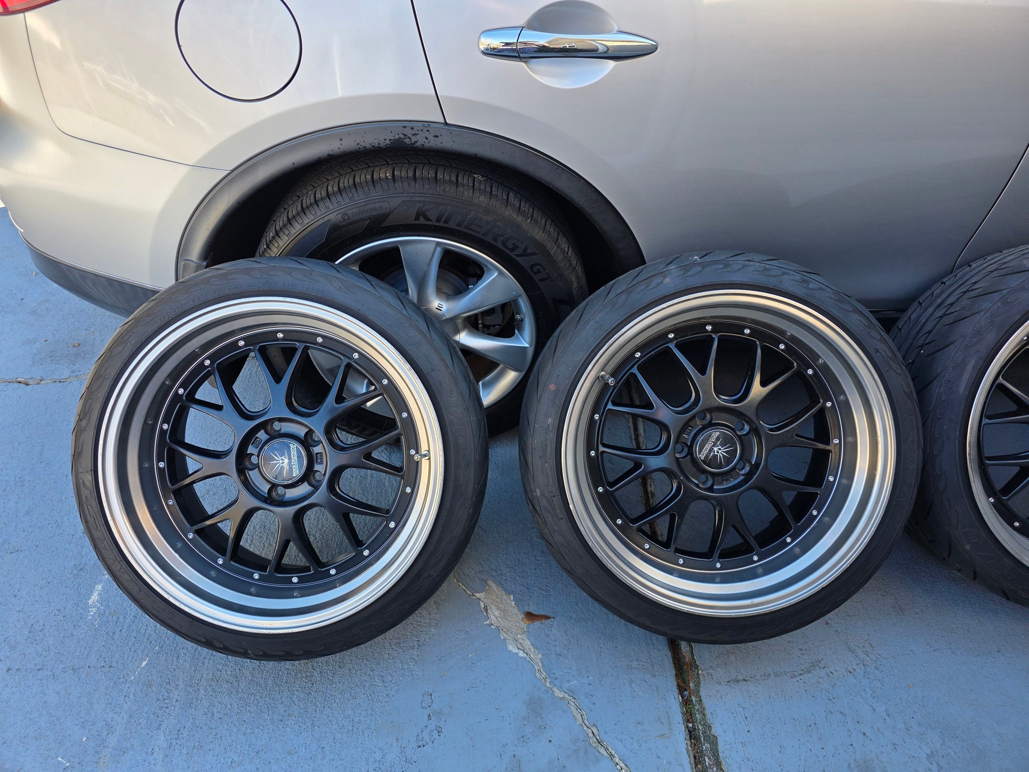 Offbeat black diamond wheels for sale