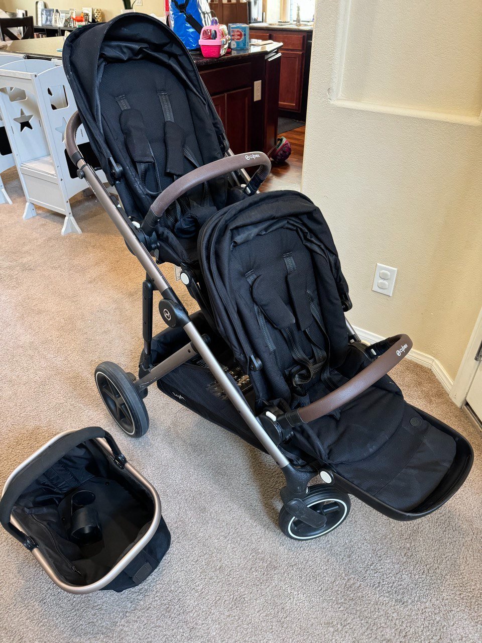 bugaboo frame only Fox 5 Stroller Frame, 2022, Black black panther rain cover Shoei GT-Air 3 Full Style:Classic 3.0 (Classic Black)