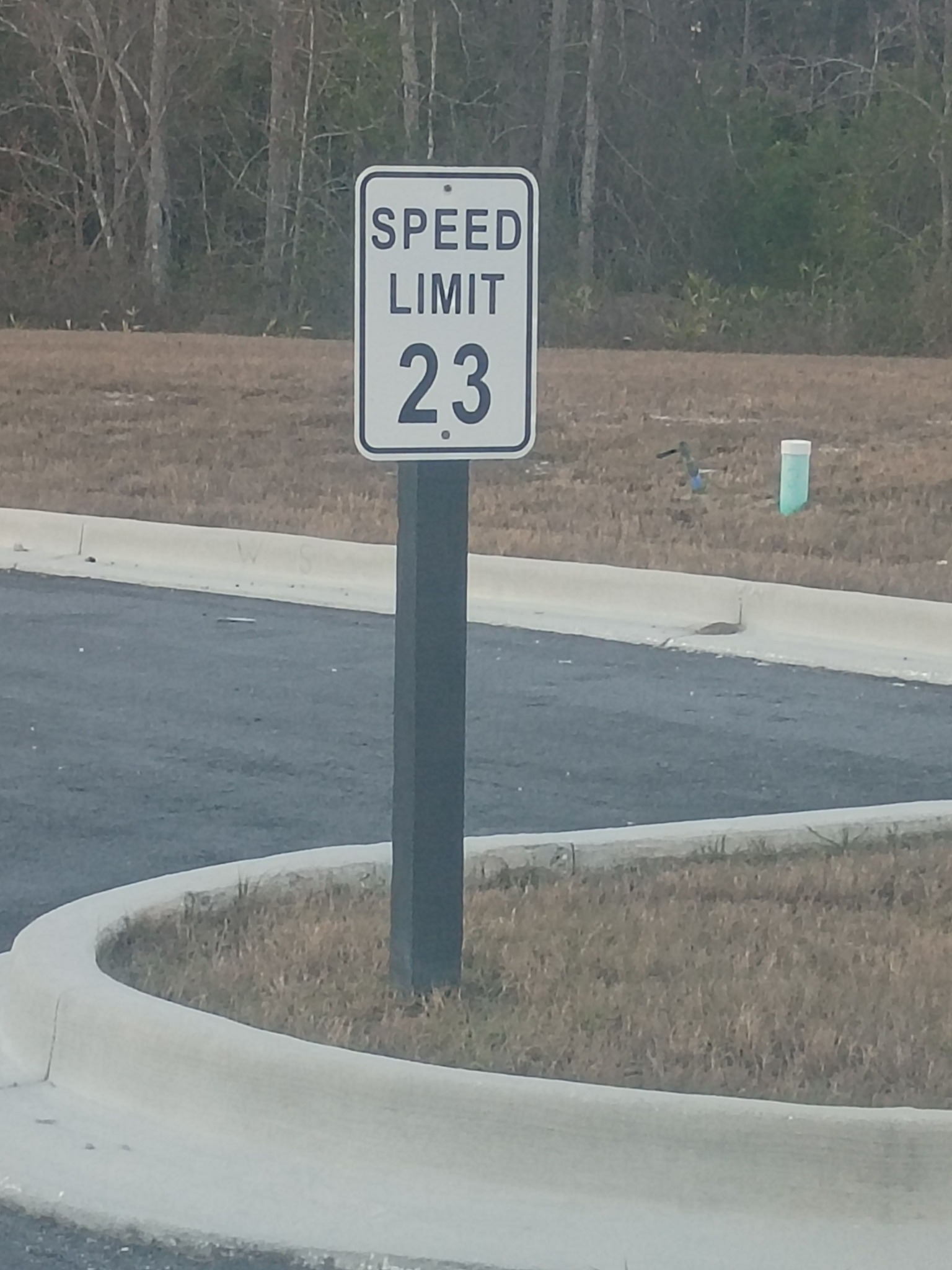 What is the speed limit on 23 Mile Road in Macomb Township?