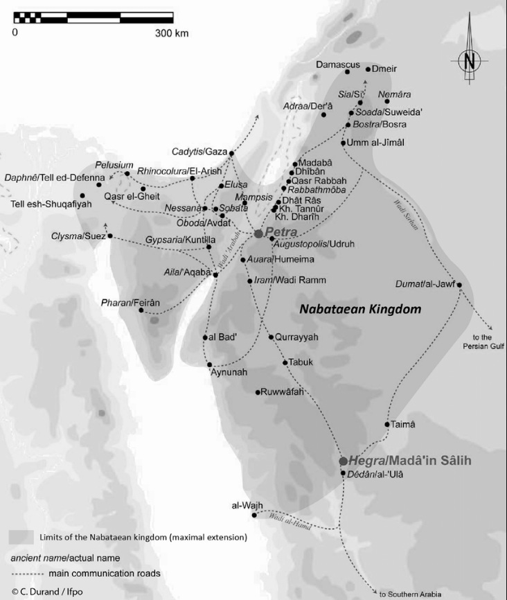 Historical maps | ***The Nabatean Kingdom, 1st century BC** | Facebook