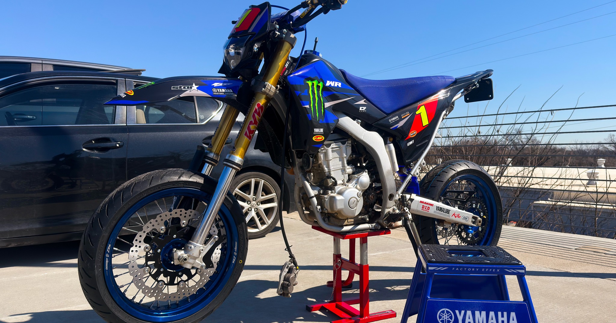 My WR250R now identifies as a WR250X. S5 Cotsn 2A WR 返意 কক 