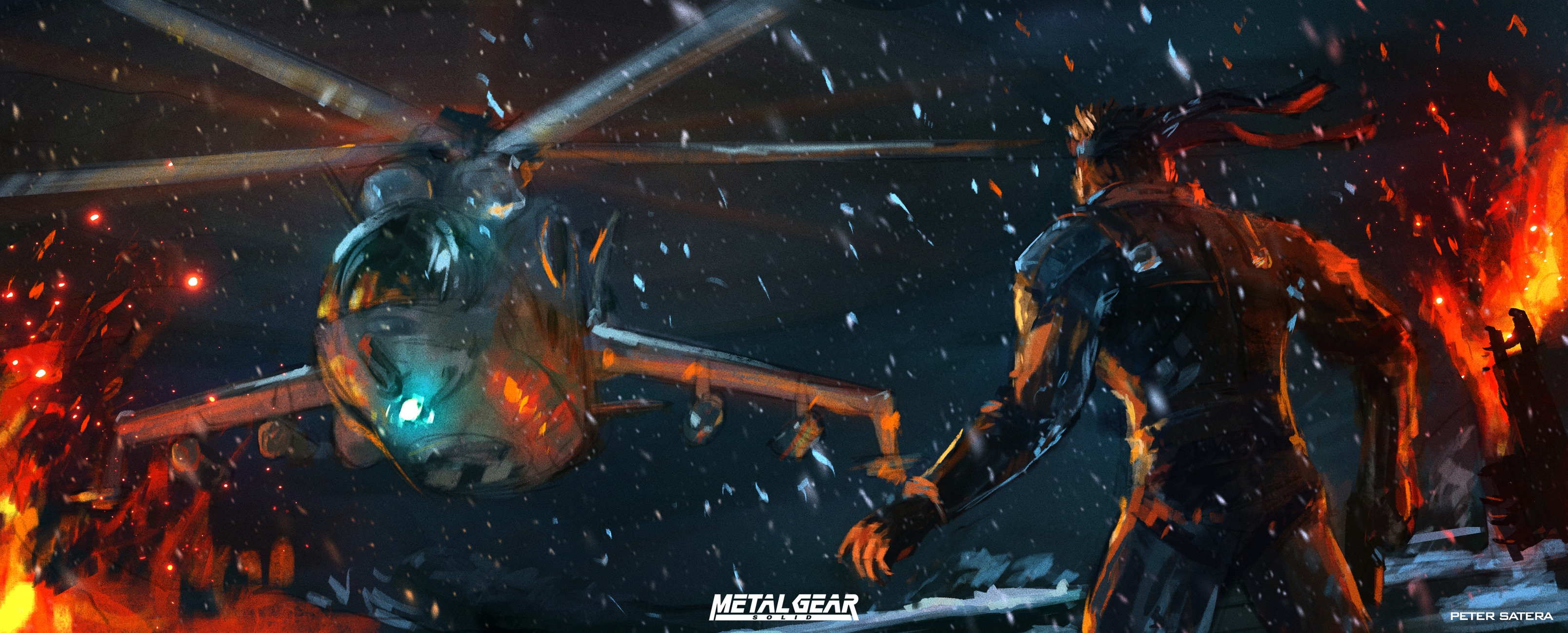 METAL GEAR SOLID | Hello everyone! Back to some action with this cover ...