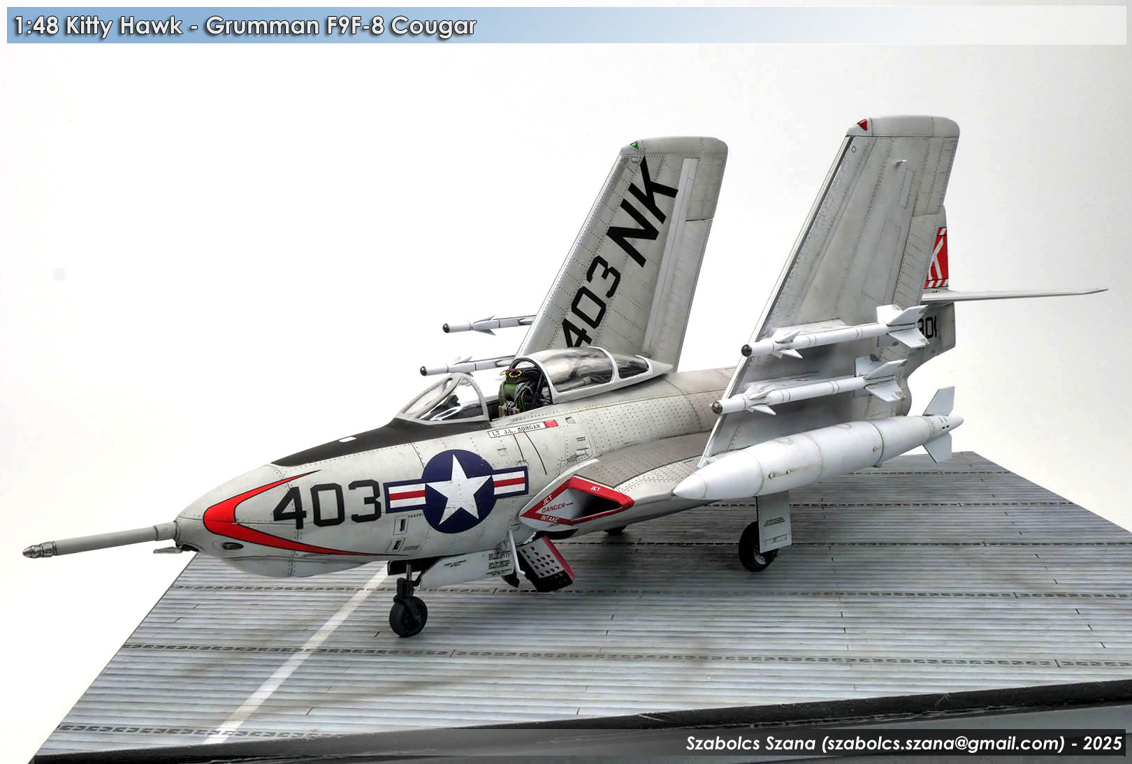 F9F-8P Cougar, kitty hawk 1/48