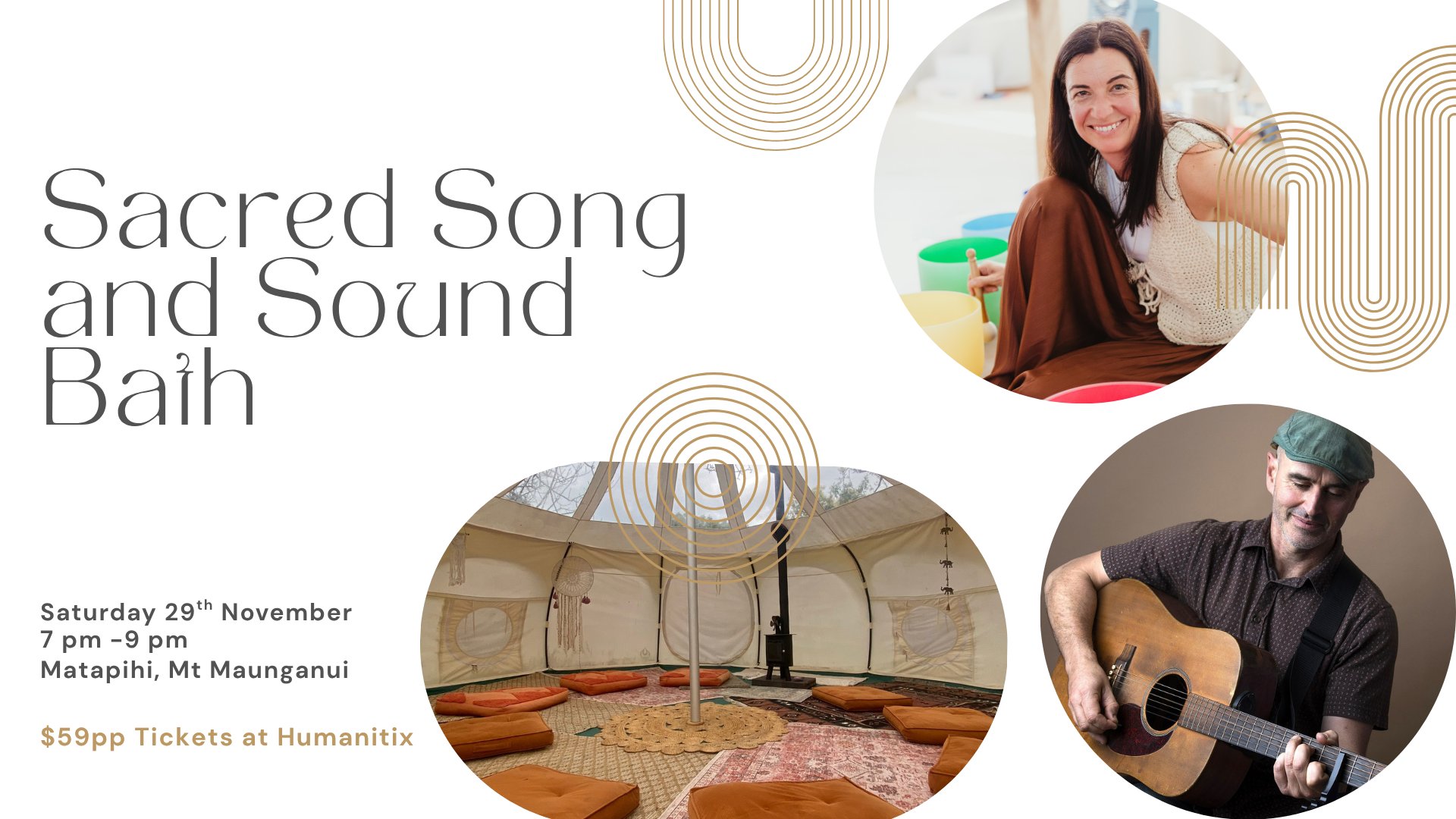 Sacred Song and Sound Bath - Lie down and Listen