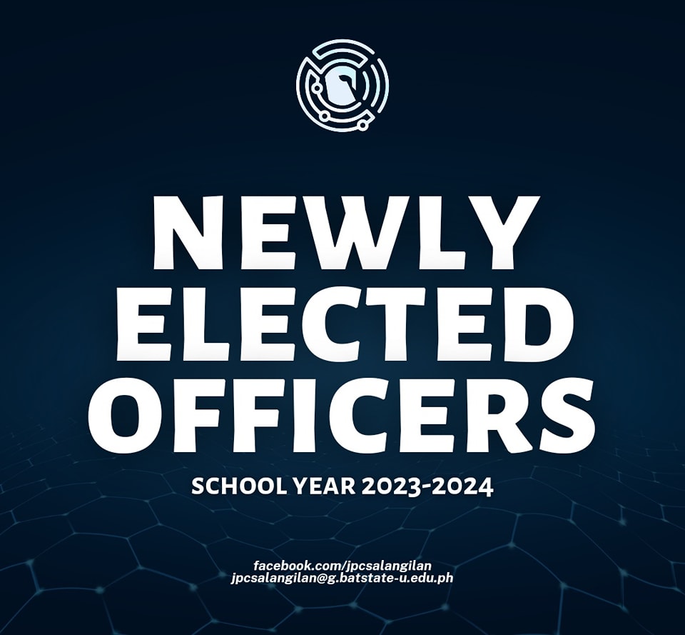 Congratulations to our newly elected officers for the school year 2023 ...