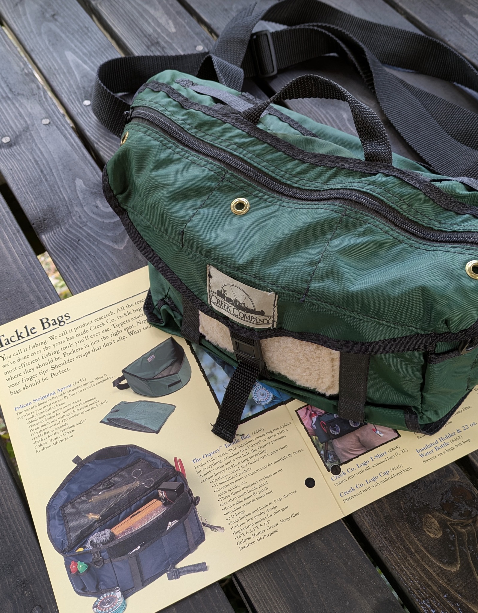 creek company tackle bag EGO Kryptek Box Backpack Pontus Gear up for ice fishing success with the Vexan 36.5 Inch Ice Fishing Combo Rod Tackle Bag Tackle Bag, Creek Company...Steamboat,Colorado.