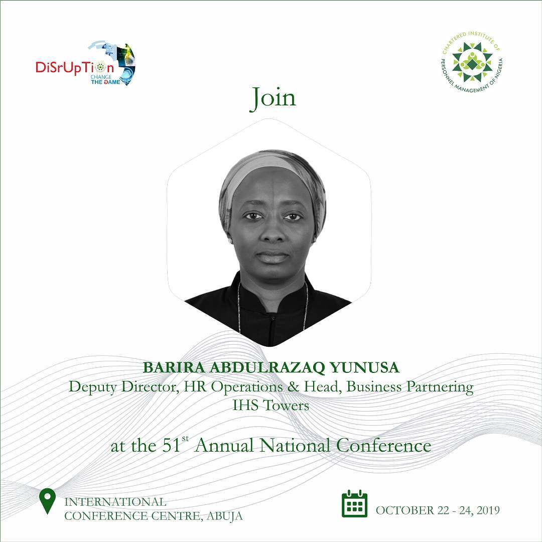 CIPM Nigeria - Join Barira Abdulrazaq Yunusa Deputy Director, HR ...
