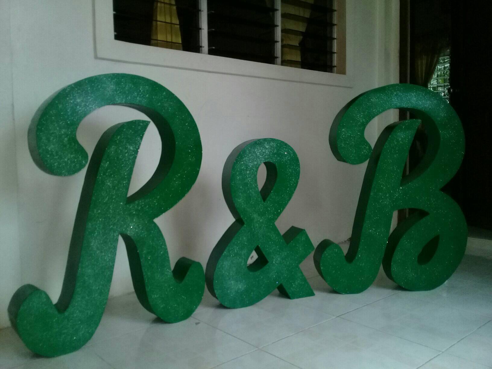 DHA Handmade Letter Standee