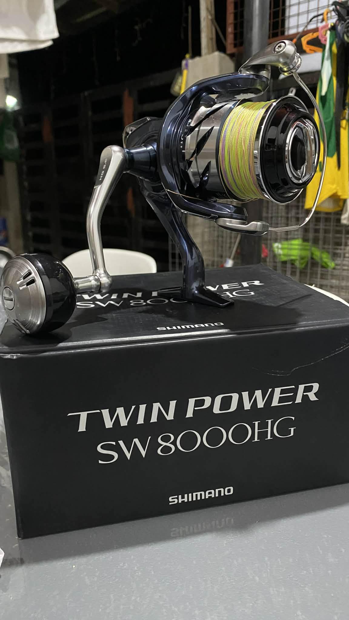 reel shimano twin power sw8000pg TwinPower SW Spinning TPSW5000HGC Given a complete overhaul for 2021 Shimano Twin Power SW 8000