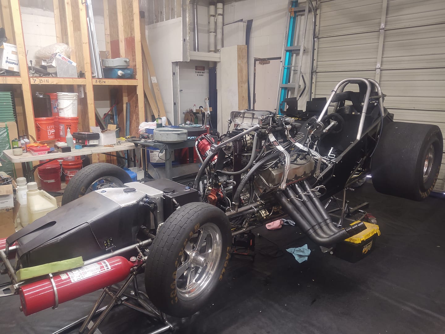 The Cone Hunter Nitro Funny Car is... - Cone Hunter Racing