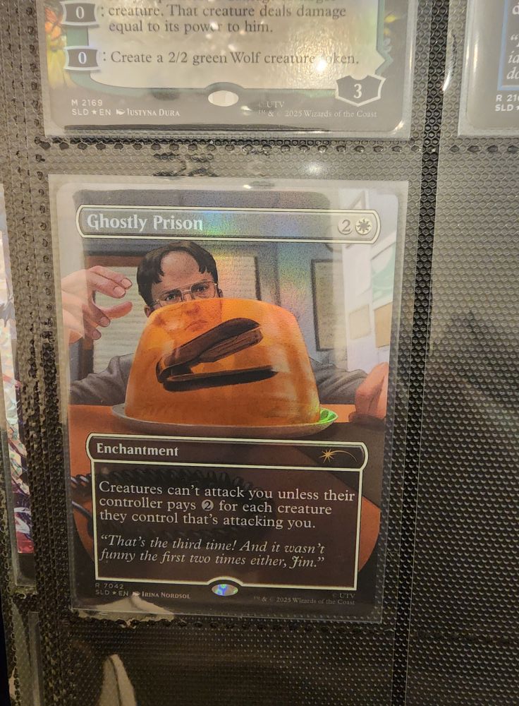 For those who got “The Office” Secret lair. What was your bonus card?