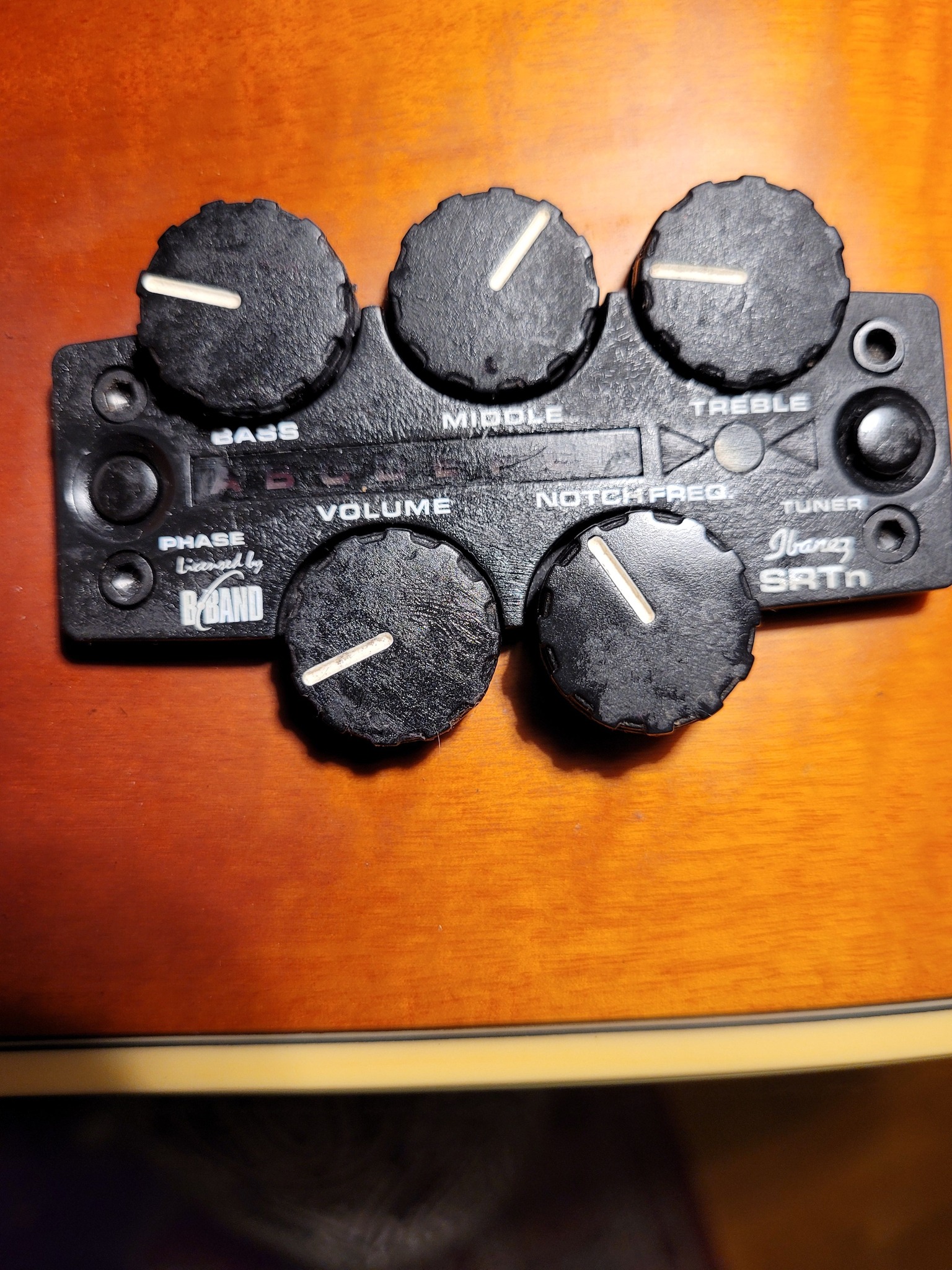 Ibanez acoustic preamp dead tuner fix?