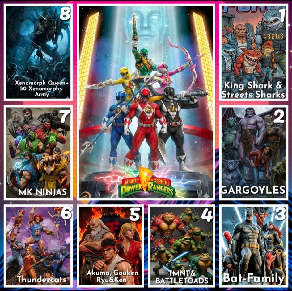 MIGHTY MORPHIN POWER RANGERS runs the team gauntlet l, how far do they ...