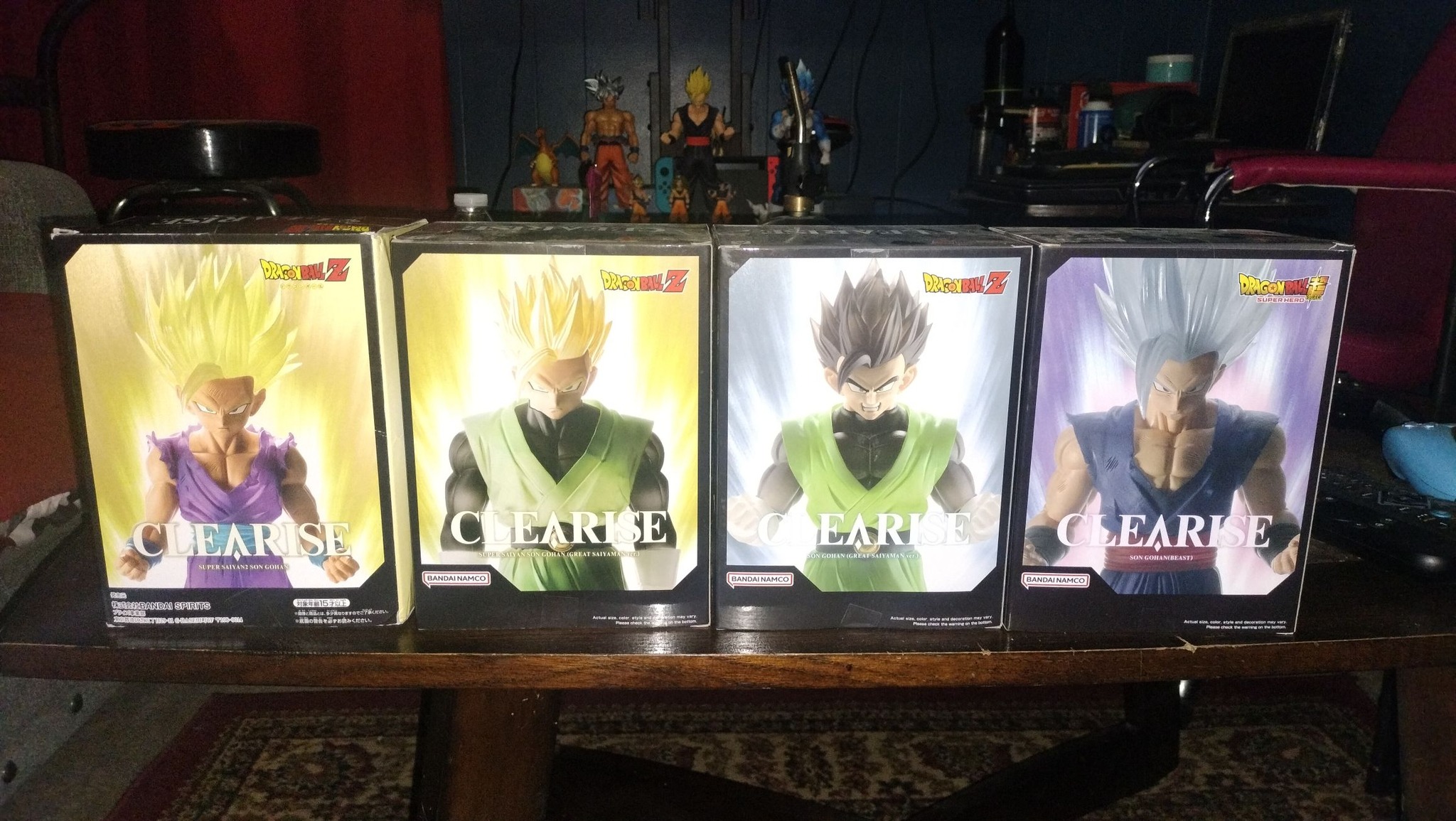 Clearise Dragon Ball Z Gohan figures collection