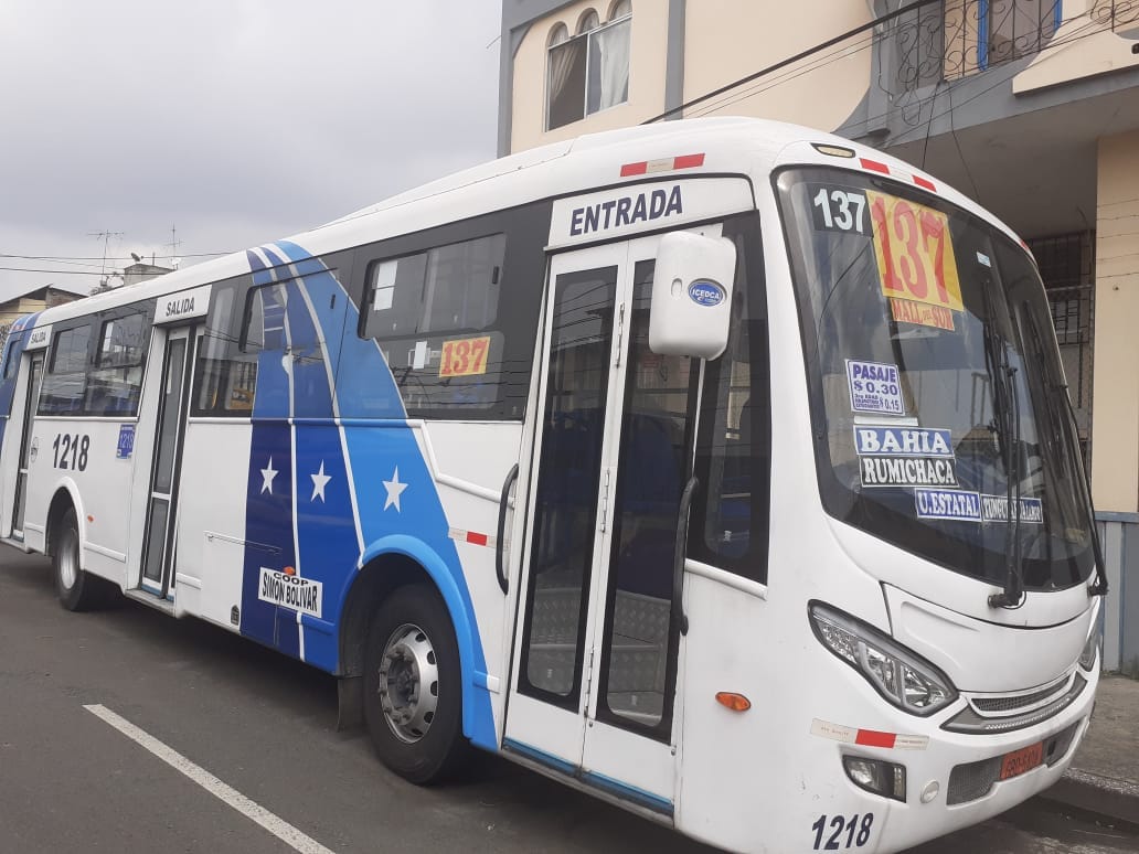 BUS - RECORRIDO LINEA 137 Estacion Linea 137 Av. 15 SO, Ecuador Calle ...